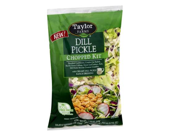 Order Taylor Farms · Dill Pickle Chopped Kit Salad (11.8 oz) food online from Safeway store, Corte Madera on bringmethat.com