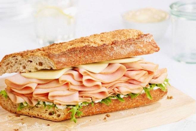 Order Special Turkey Baguette  food online from Ny Popcorn store, New York on bringmethat.com