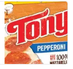 Order Tony's Pepperoni Pizza food online from Huck store, Herrin on bringmethat.com