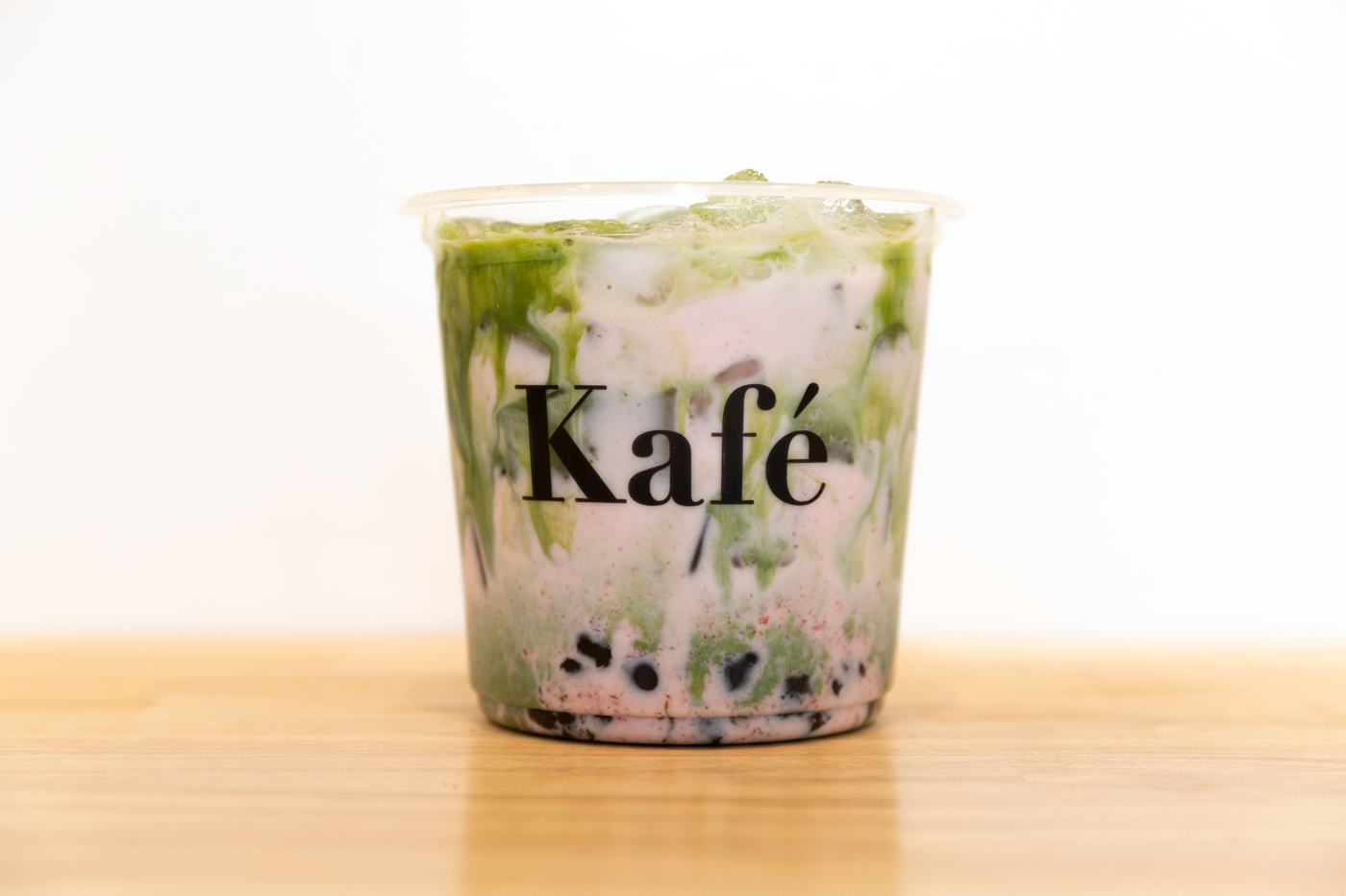 Order Strawberry Matcha Boba food online from Kafe store, Forest Grove on bringmethat.com