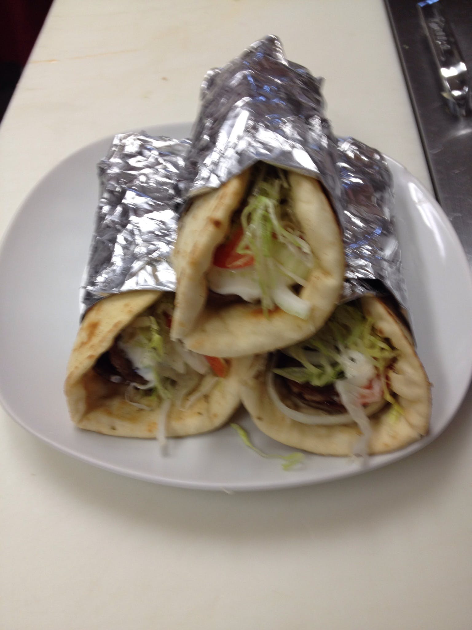 Order Gyro Sandwich - Sandwich food online from Teddy Old Lyme Pizza Palace store, Old Lyme on bringmethat.com