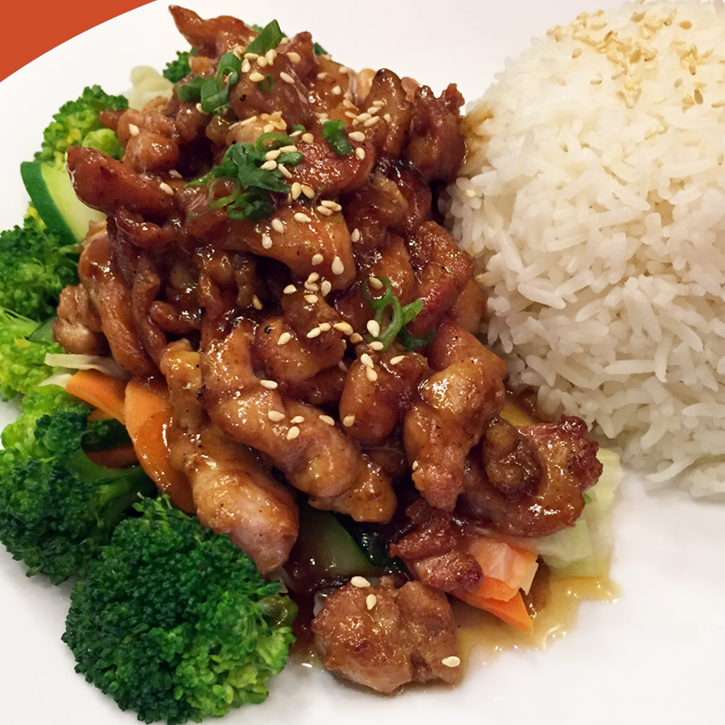 Order Chicken Teriyaki with Rice food online from Tea Diner store, West Roxbury on bringmethat.com