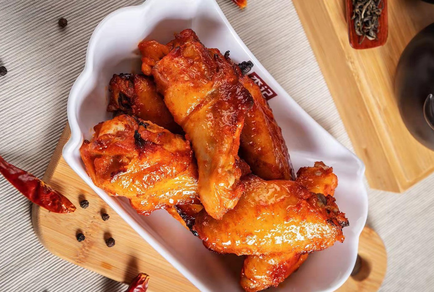 Order House Chicken Wings (5 pieces) food online from Sweethoney Dessert store, San Francisco on bringmethat.com