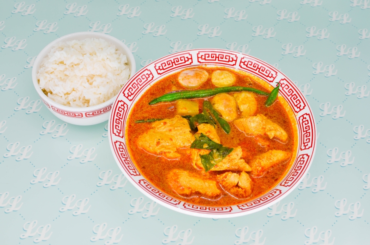 Order Coconut Curry - Chicken food online from Luc Lac Vietnamese Kitchen store, Portland on bringmethat.com