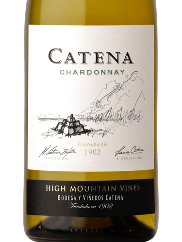 Order Catena Chardonnay 2018 food online from The Spot On Mill Street store, Occoquan Historic District on bringmethat.com