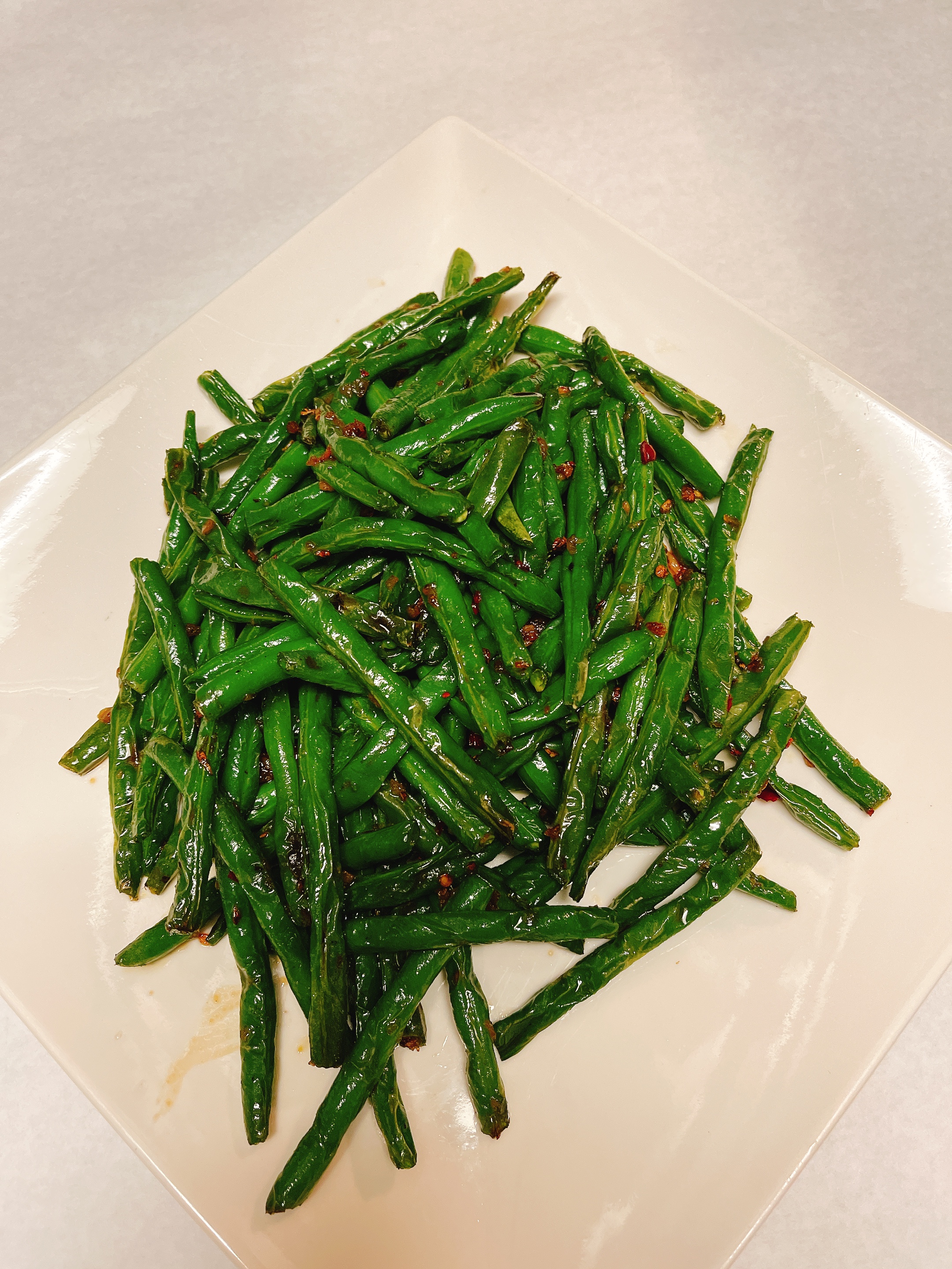 Order Dried Sauteed String Beans food online from Pearls Chinese Restaurant store, New York on bringmethat.com
