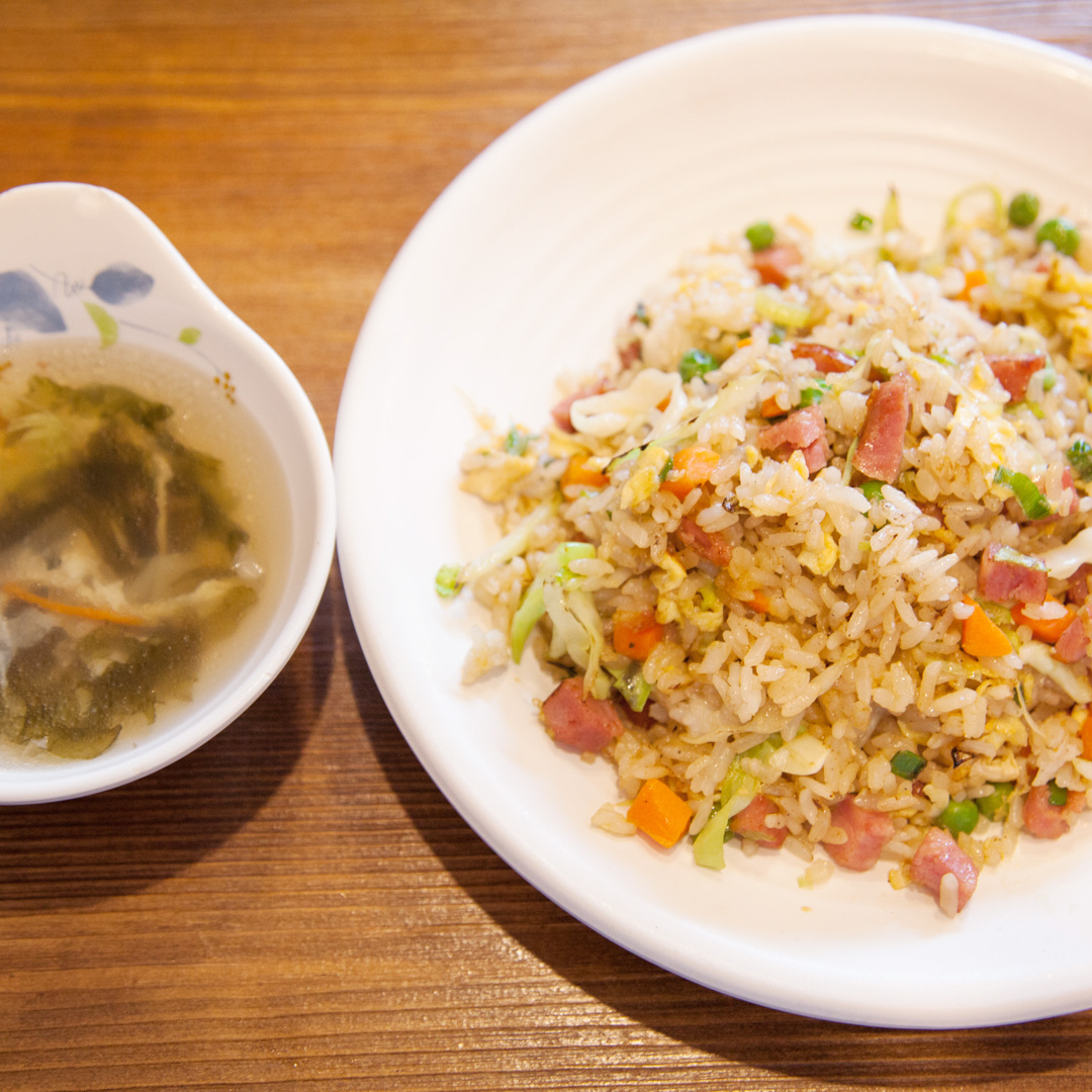 Order RE9 Taiwanese Sausage Fried Rice 香腸炒飯* food online from Chicken dijon store, Los Angeles on bringmethat.com
