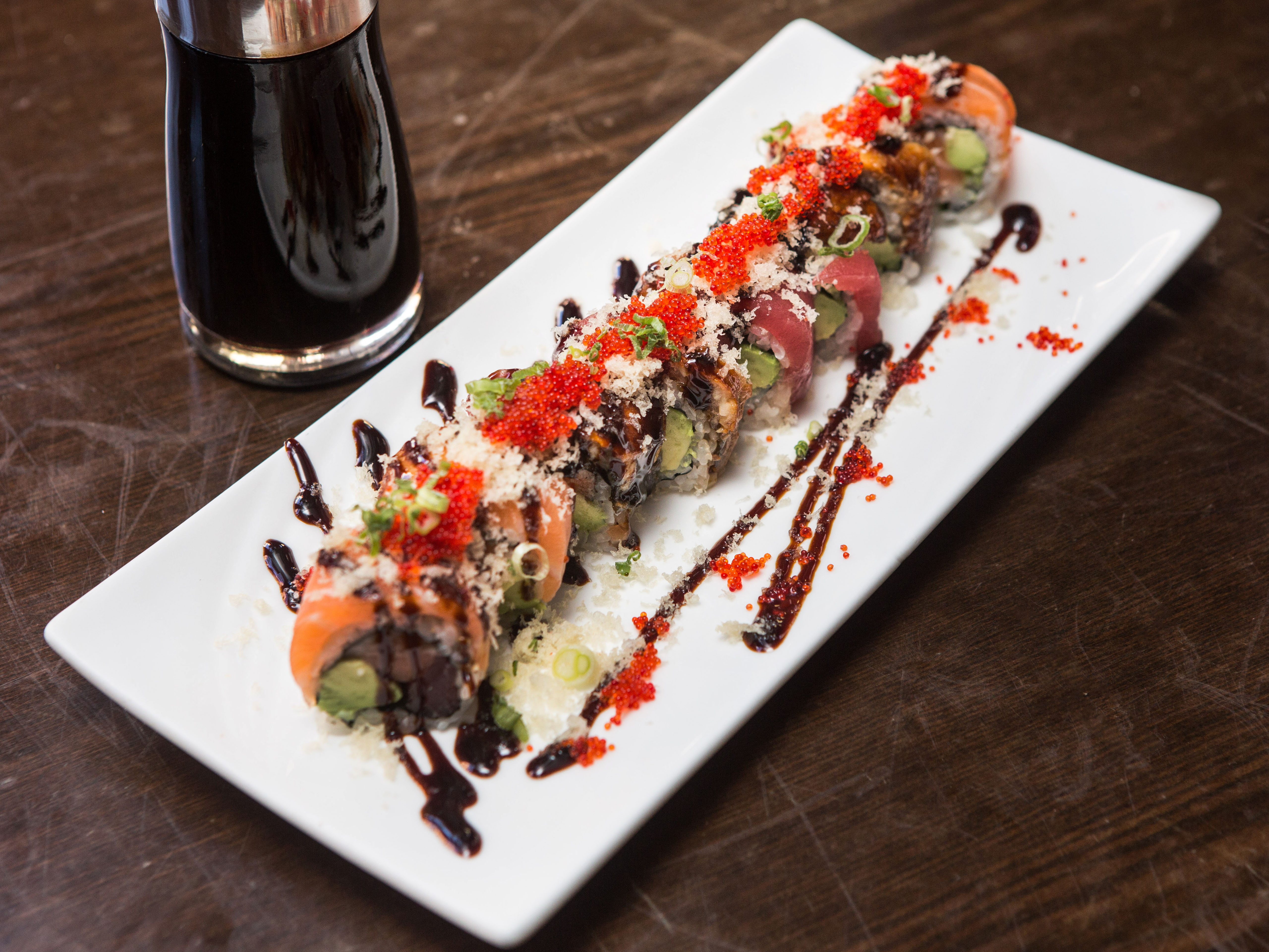 Order Tiger Roll food online from Sushi Oya store, New York on bringmethat.com