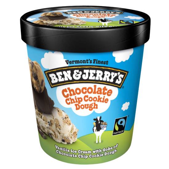 Order Ben & Jerry's Chocolate Chip Cookie Dough Ice Cream 16oz food online from The Ice Cream Shop store, Denver on bringmethat.com