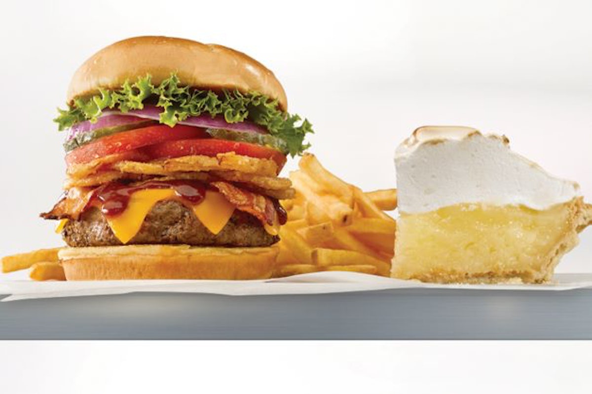 Order BBQ TANGLER BURGER COMBO* food online from Bakery By Perkins store, Anderson on bringmethat.com