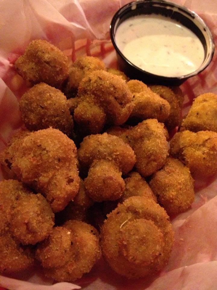 Order Fried Mushrooms food online from Nick's Pizza & Pub store, Crystal Lake on bringmethat.com