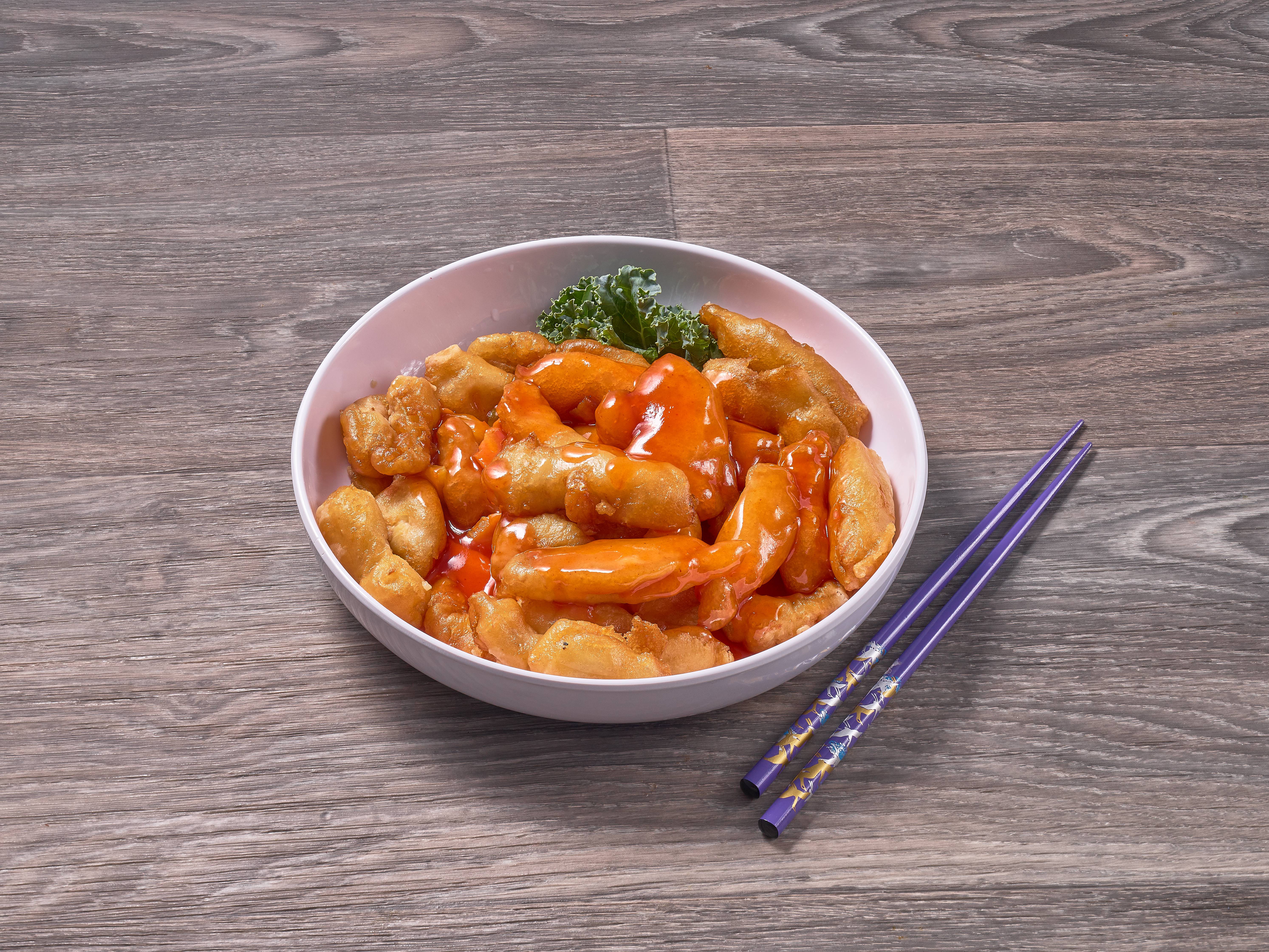 Order Sweet and Sour Chicken food online from China Express store, Woodbridge on bringmethat.com