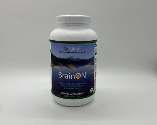 Order BrainOn Live Frozen Blue Green Algae food online from Raw Cane Superjuice store, Los Angeles on bringmethat.com