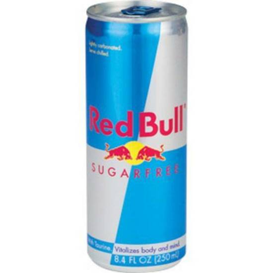 Order Red Bull Sugar Free 8.4 Oz food online from IV Deli Mart store, Goleta on bringmethat.com