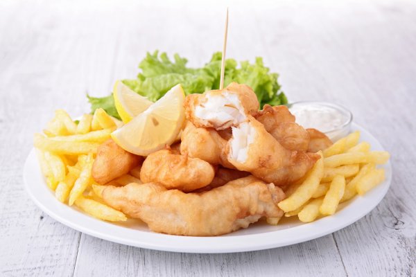 Order Fish and Chips food online from Bacalhau Grill & Trade Rite Market store, San Jose on bringmethat.com