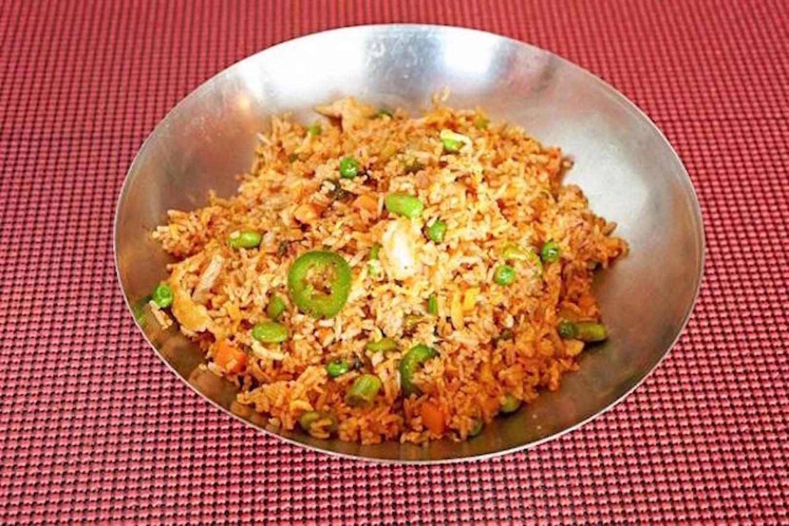Order 辣素炒饭 Spices! Vegetable Fried Rice food online from Spices 3 store, Oakland on bringmethat.com
