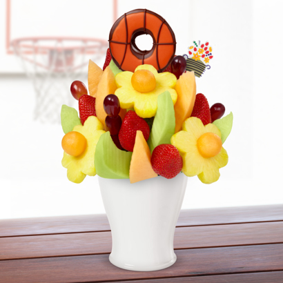 Order Game Day Delight Basketball Edible Donut food online from Edible Arrangements store, Delran on bringmethat.com