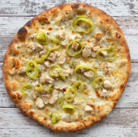 Order Chicken Bianca Pizza food online from Rise Pies store, Aurora on bringmethat.com