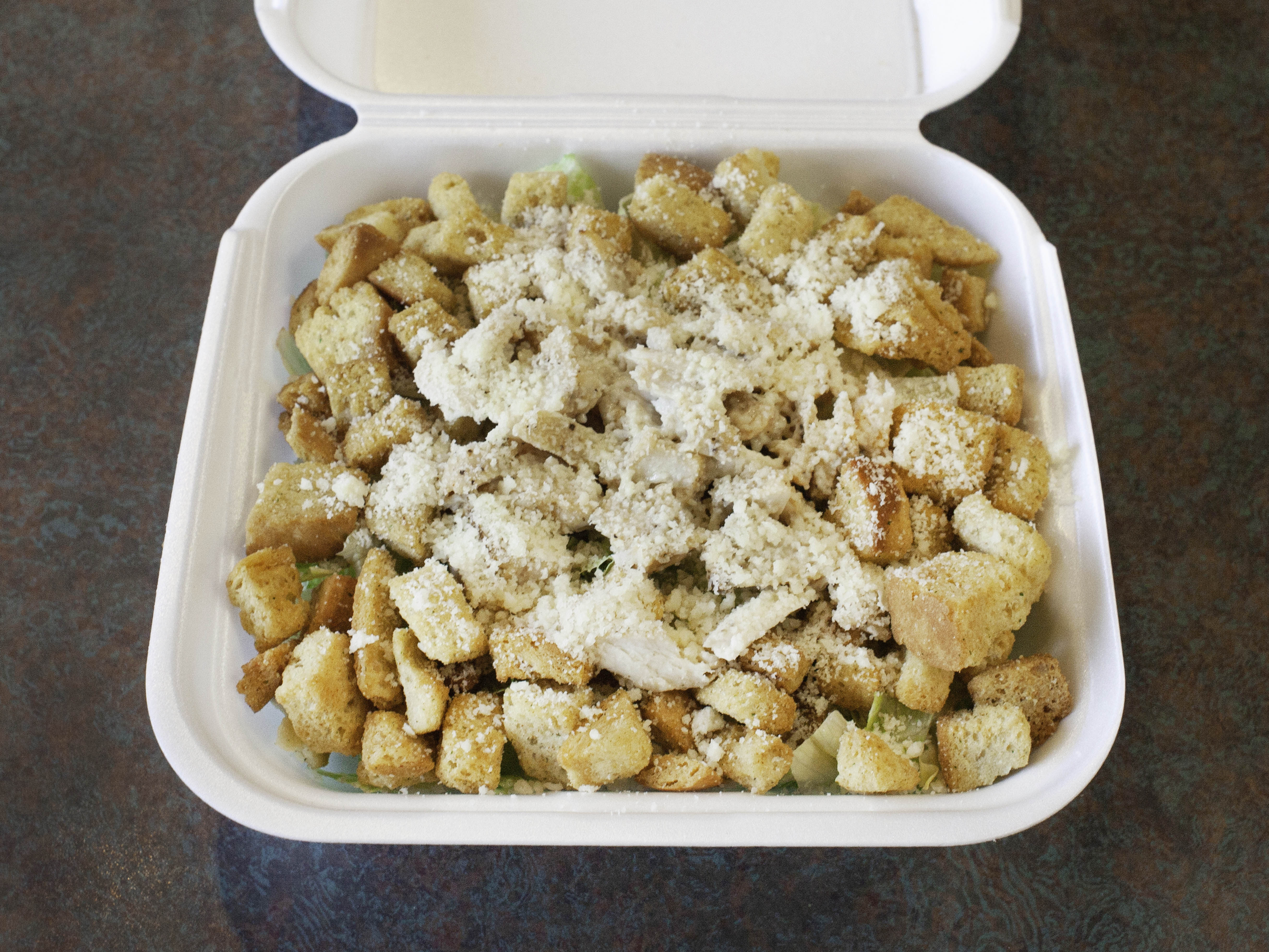 Order Chicken Caesar Salad food online from Roma Pizza & Pasta store, Nashville on bringmethat.com