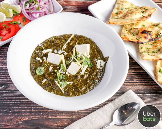 Order Saag Paneer food online from VDesi Restaurant & Lounge store, Chino Hills on bringmethat.com