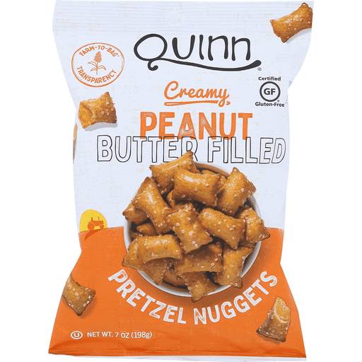 Order Quinn Peanut Butter Filled Pretzel Nuggets (EACH) 135494 food online from Bevmo! store, Albany on bringmethat.com