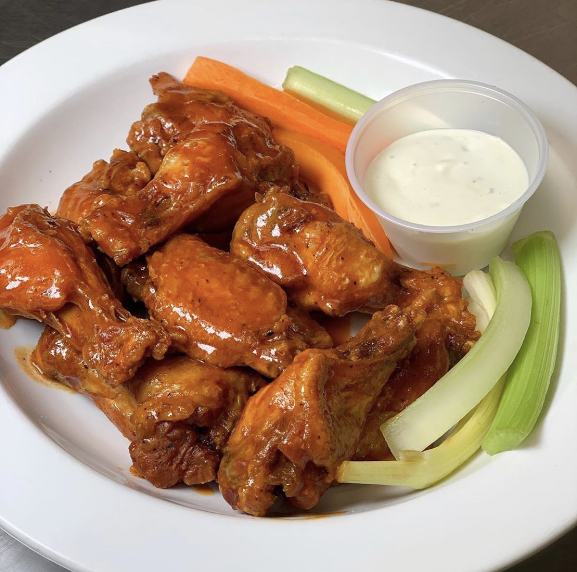 Order Buffalo Wings food online from Mario's Pizzeria store, Syosset on bringmethat.com