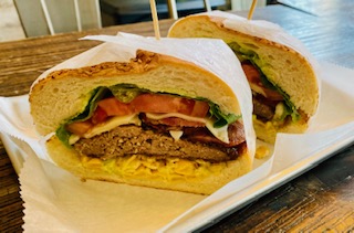 Order X Bacon Burger food online from Pao De Queijo store, Astoria on bringmethat.com