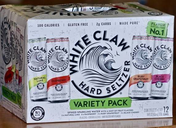 Order White Claw Variety Pack, 12pk-12oz can hard seltzer (5.0% ABV) food online from 50th Street Liquor, Beer & Wine store, Lubbock on bringmethat.com