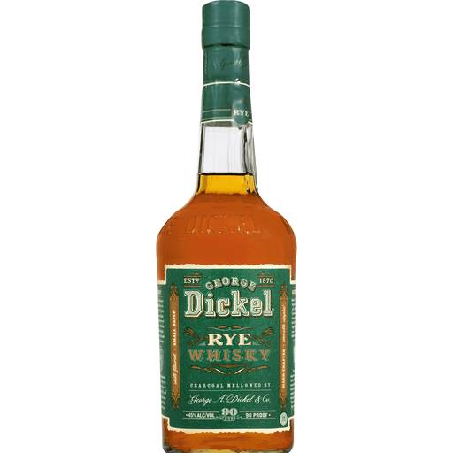 Order George Dickel Rye Whisky 750ml (750 ML) 100918 food online from BevMo! store, Salinas on bringmethat.com