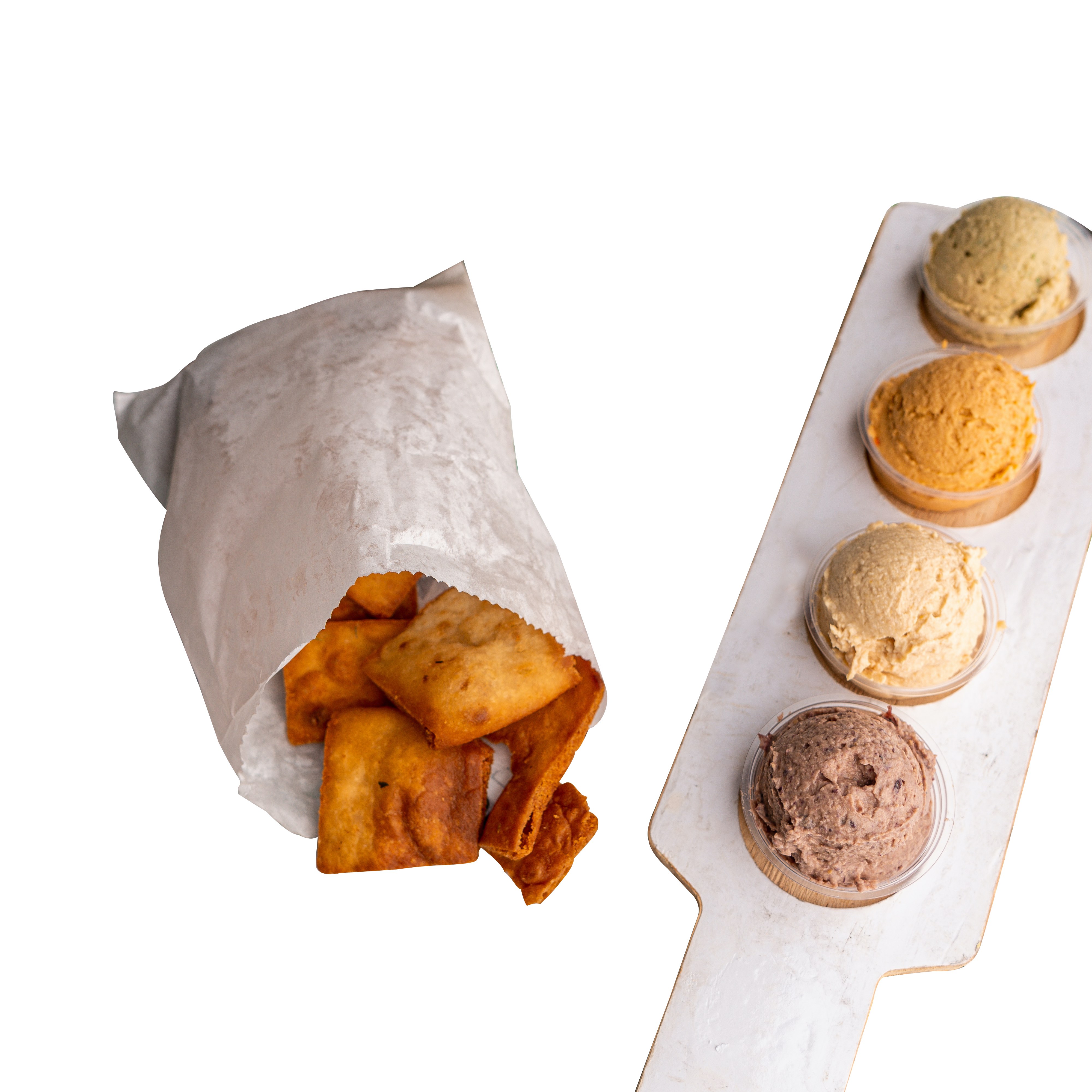 Order Pita Chips food online from Hummus Republic store, El Segundo on bringmethat.com