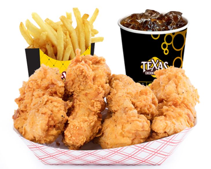 Order Three Piece Tender's Combo food online from Texas Chicken & Burgers store, Bronx on bringmethat.com