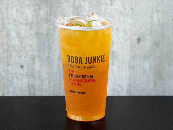 Order Peach Jasmine food online from Boba Junkie store, Fountain Valley on bringmethat.com