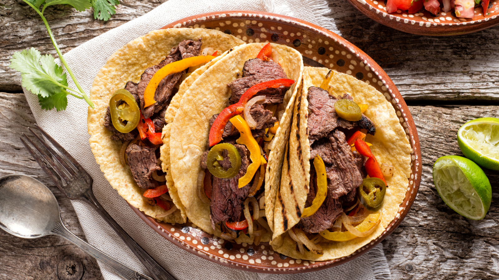 Order Regular Steak Tacos Special food online from Mexican Omelette Bar store, Woodland on bringmethat.com