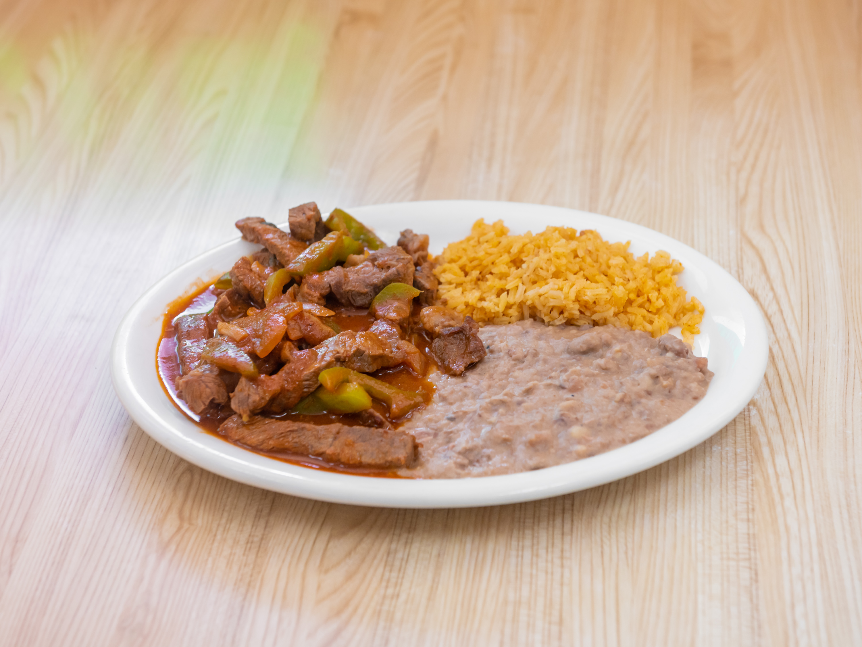 Order Chile Rojo Platter food online from Boulevard Cafe store, Palmdale on bringmethat.com
