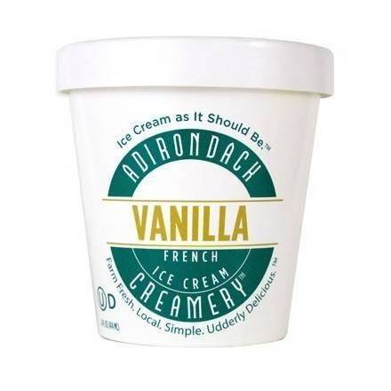 Order Adirondack Creamery Vanilla Ice Cream (14 oz) food online from Dolcezza Gelato store, Arlington on bringmethat.com