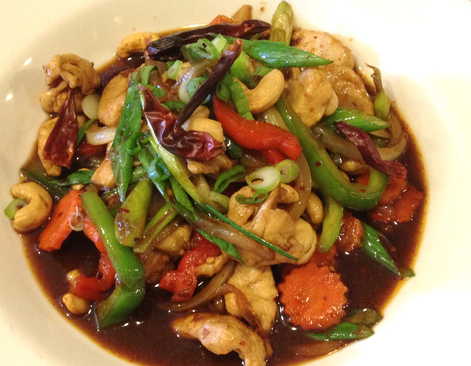 Order E7. Cashew Nut Chicken food online from S!!! Thai Food store, Temecula on bringmethat.com