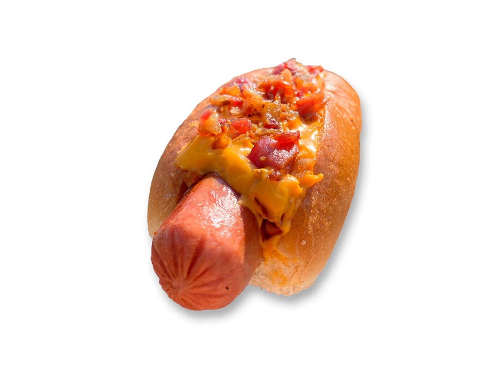 Order Bacon Cheddar Doogy food online from Hot Doogy store, Natick on bringmethat.com