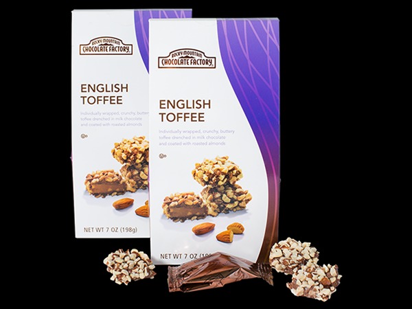 Order Bite Sized English Toffee food online from Rocky Mountain Chocolate Factory store, Salt Lake City on bringmethat.com