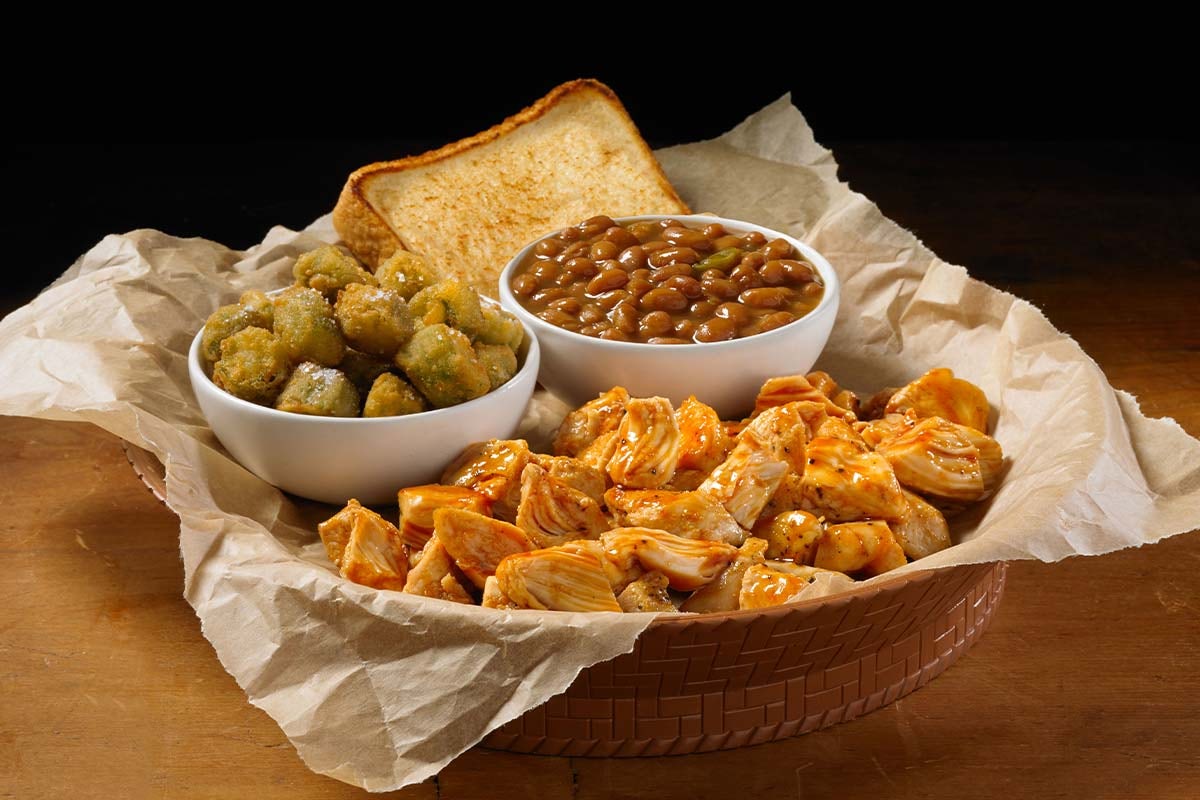 Order CHOPPED BBQ CHICKEN PLATE food online from Shane's Rib Shack - Montgomery store, Montgomery on bringmethat.com