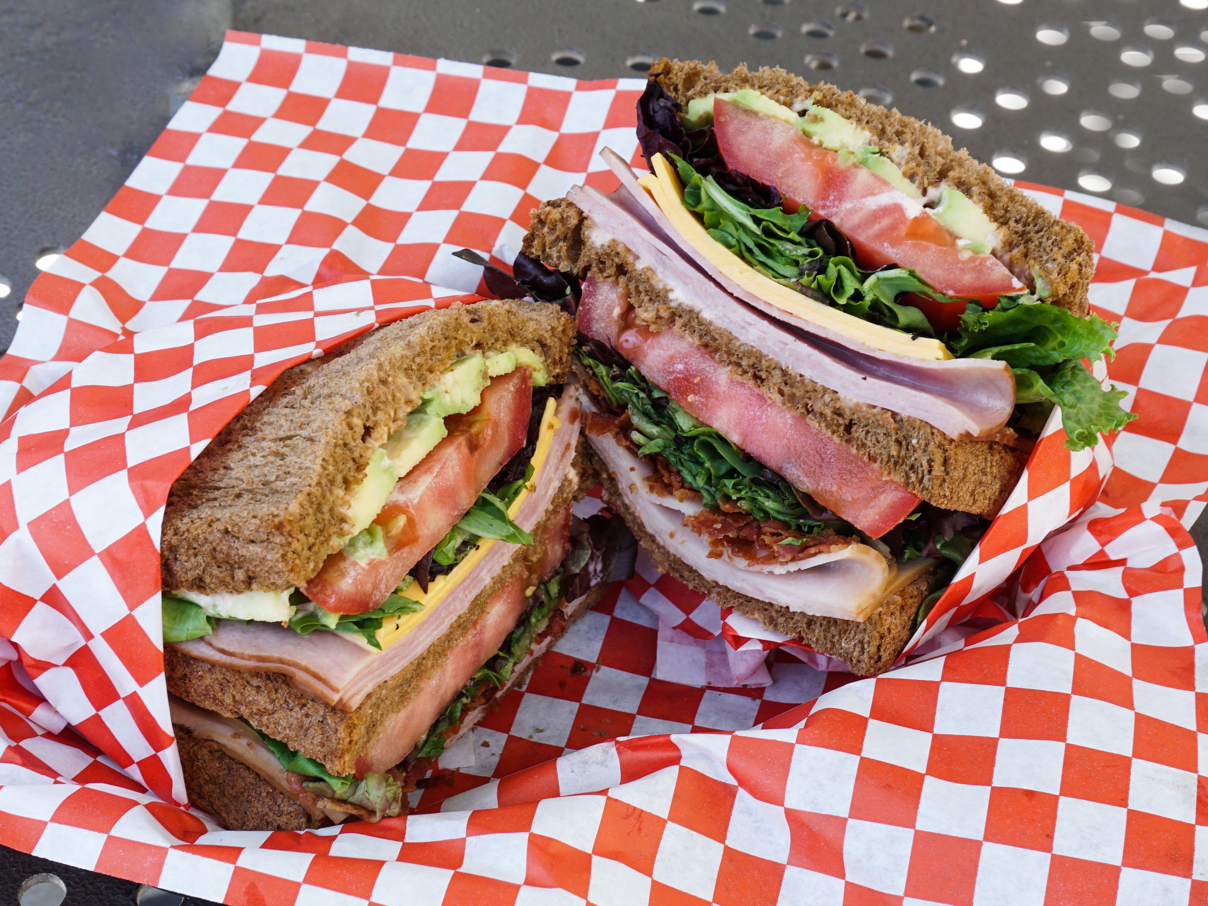 Order Club Sandwich food online from Delifruits store, Chula Vista on bringmethat.com