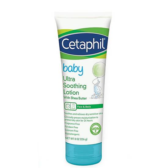 Order Cetaphil® Baby 8 oz. Ultra Soothing Lotion with Shea Butter food online from buybuy BABY store, Fresno on bringmethat.com