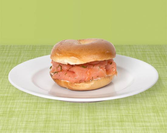 Order Cream Cheese and Lox Bagel food online from Pastrami & Pickles Delicatessen store, Greenville on bringmethat.com