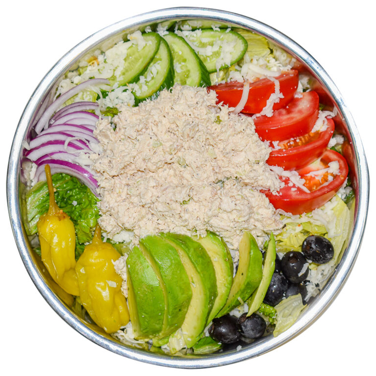 Order Tuna Avocado Salad food online from Napoli Pizza store, Las Vegas on bringmethat.com