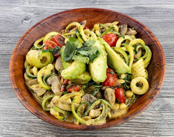 Order Zucchini Avocado Noodles (Vegan)(GF) food online from Avocado Theory Express store, Tinley Park on bringmethat.com