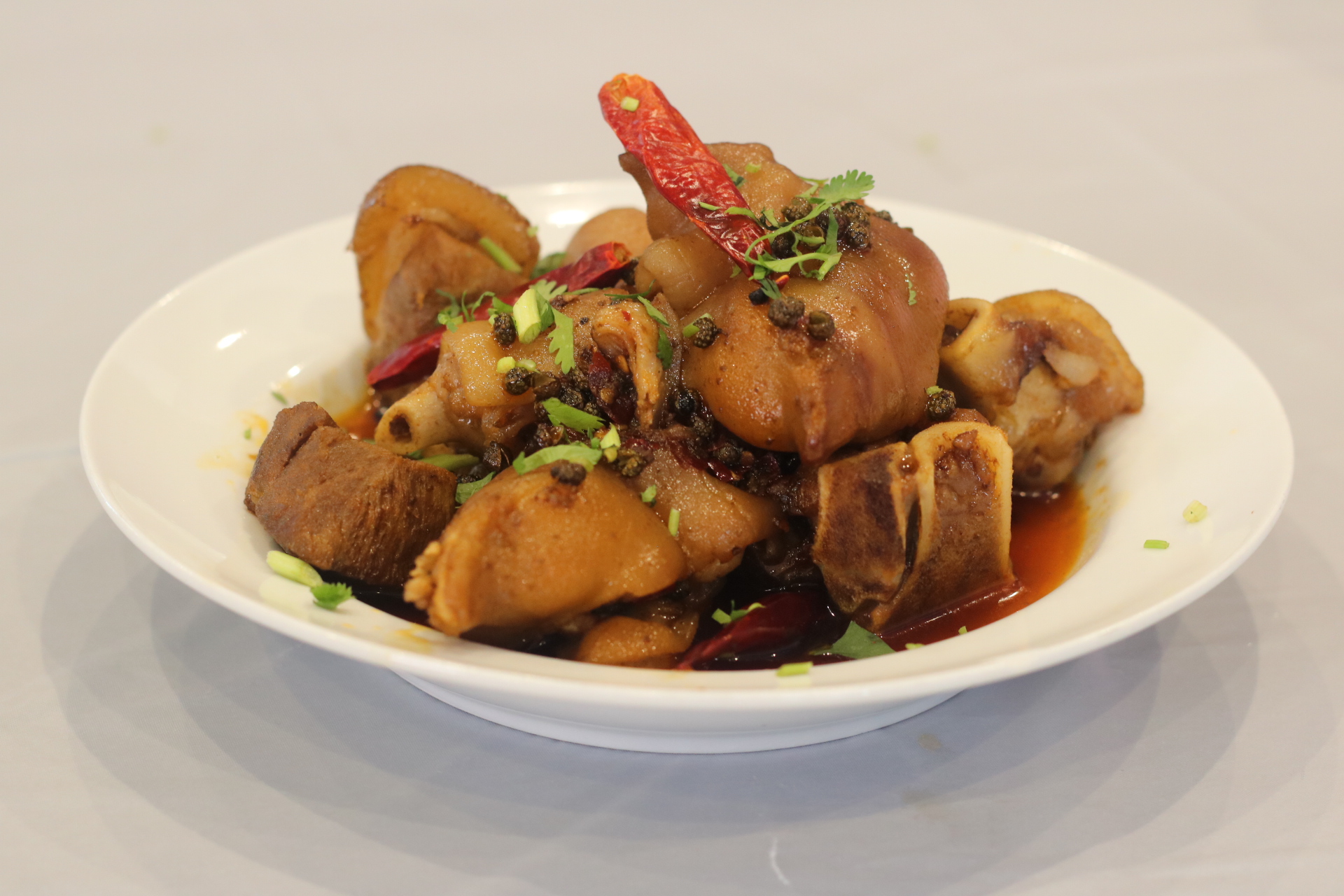 Order Spicy Pork Knuckle 香辣猪蹄 food online from Spicy World store, Boston on bringmethat.com