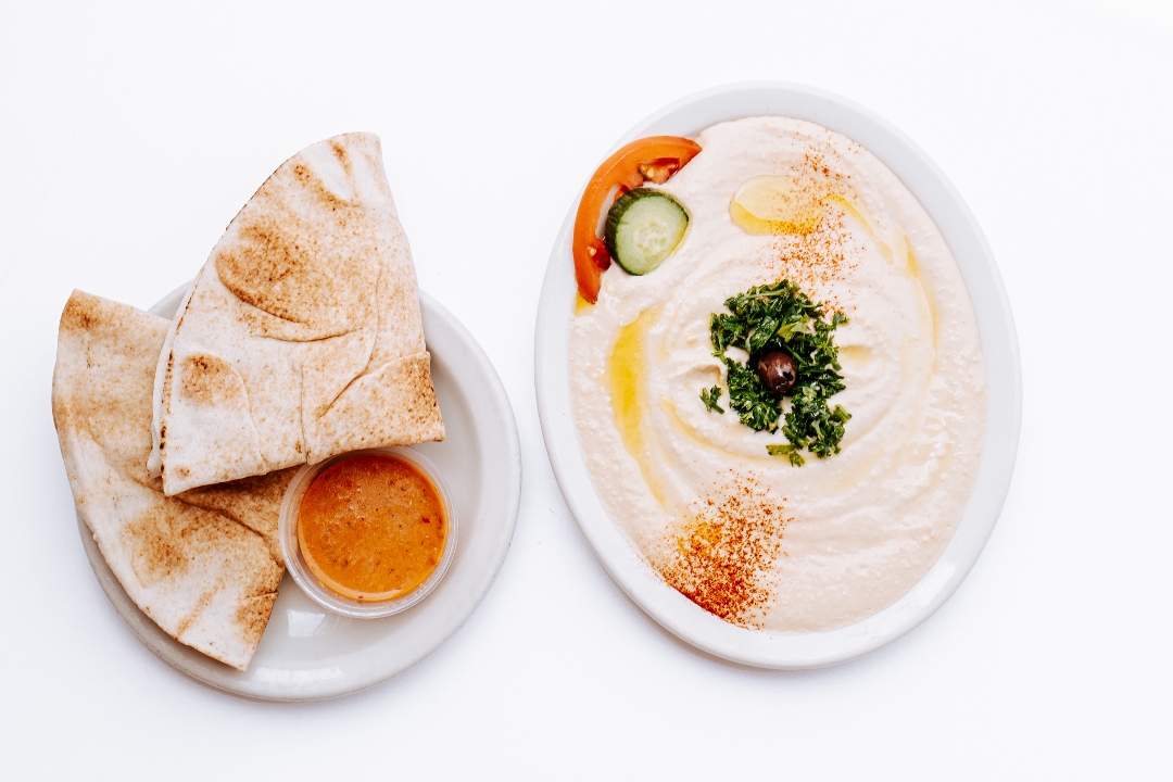 Order Hummus food online from Aladdin Eatery store, Pittsburgh on bringmethat.com