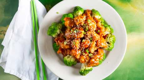Order S6. Sesame Chicken food online from Chinese Eatery store, Harvey on bringmethat.com