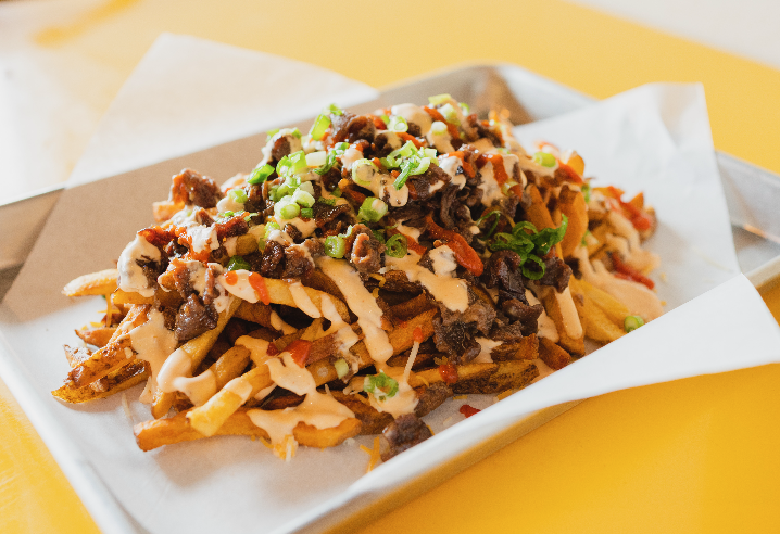 Order K-pop Fries  food online from Bumblebees Kbbq store, Provo on bringmethat.com