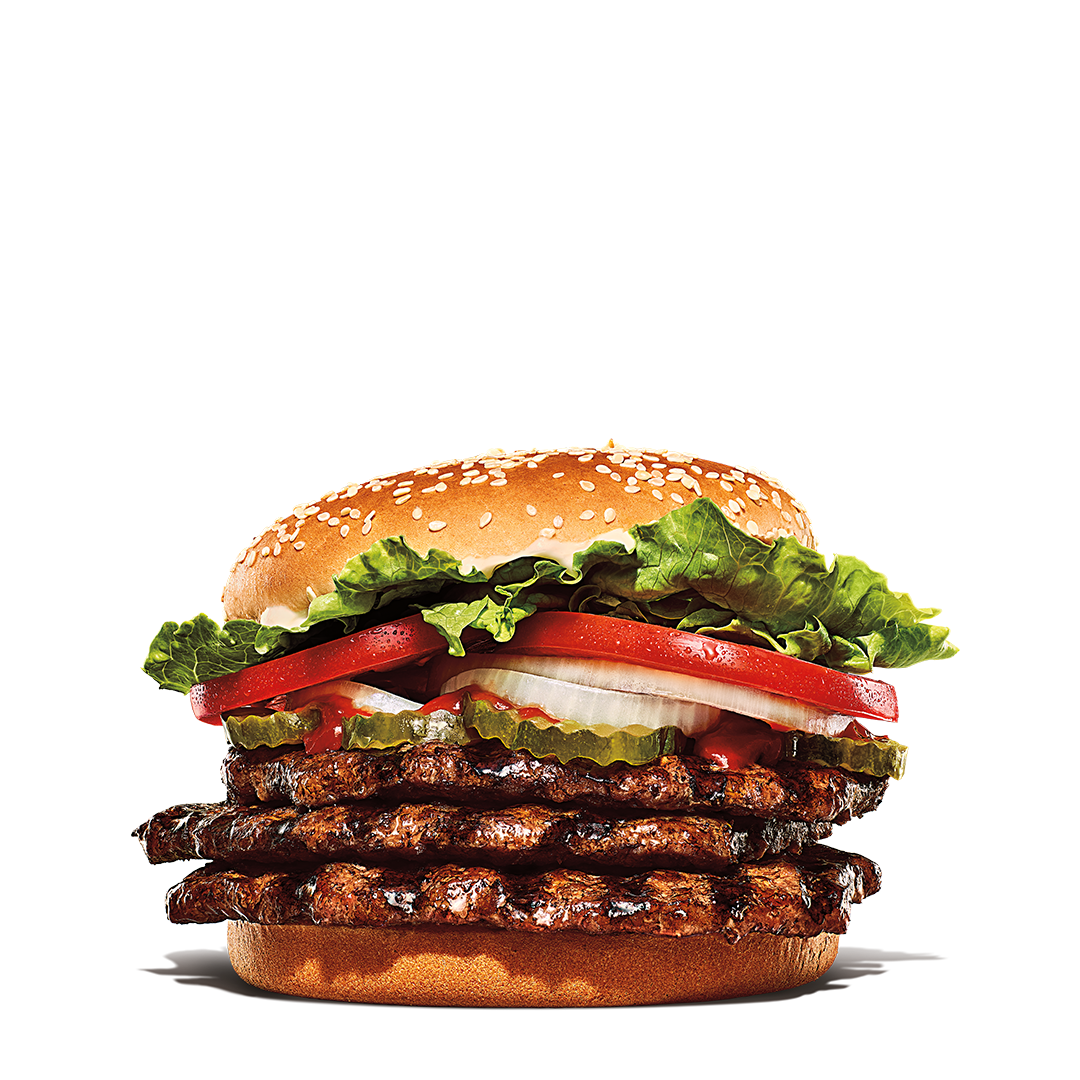 Order Triple Whopper food online from Burger King store, Columbus on bringmethat.com