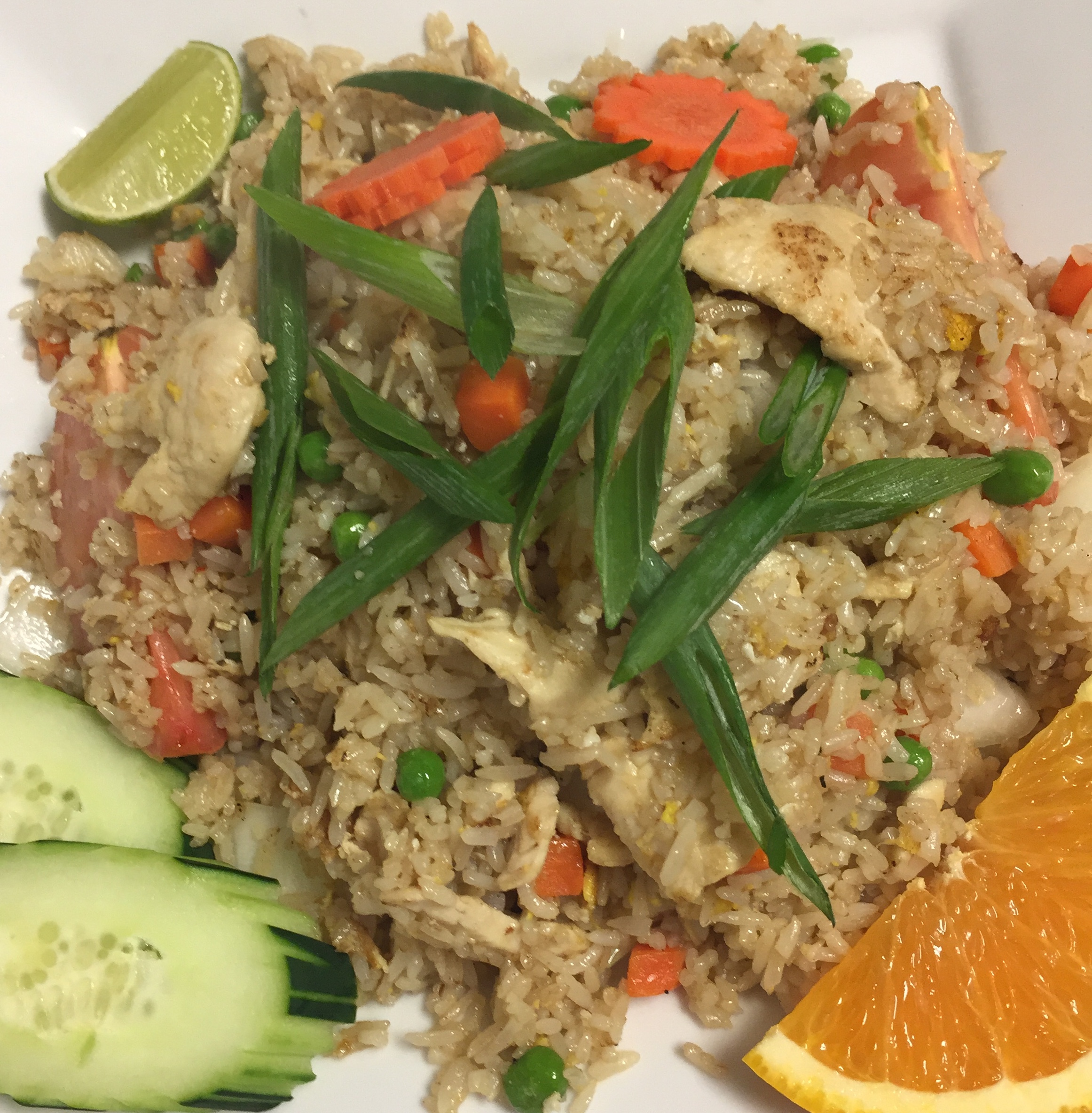 Order R2. Thai Fried Rice  food online from Mr. Thai Bistro store, Gilbert on bringmethat.com
